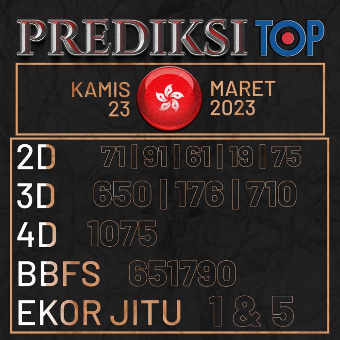 PREDIKSI TOP TOGEL HK