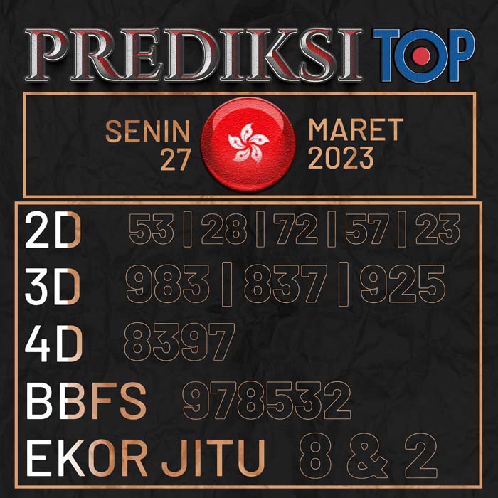 PREDIKSI TOP TOGEL HK