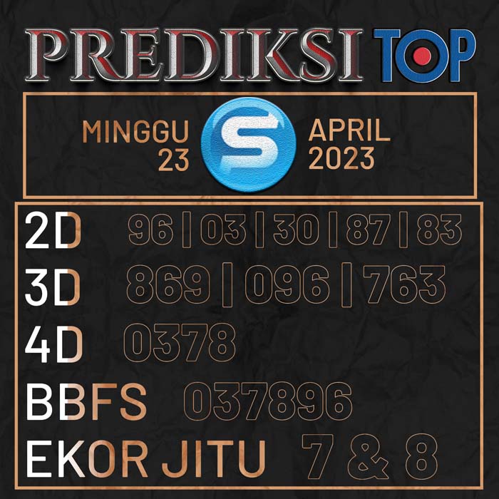 PREDIKSI TOP TOGEL SGP