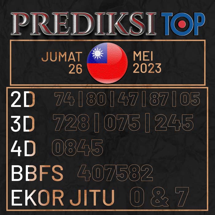 PREDIKSI TOP TOGEL TAIWAN