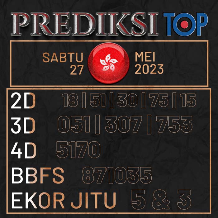 PREDIKSI TOP TOGEL HONGKONG