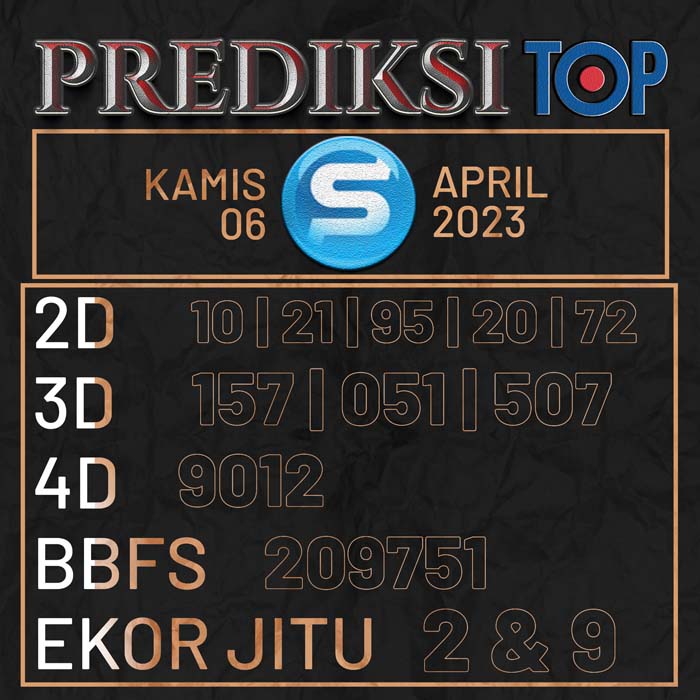 PREDIKSI TOP TOGEL SGP