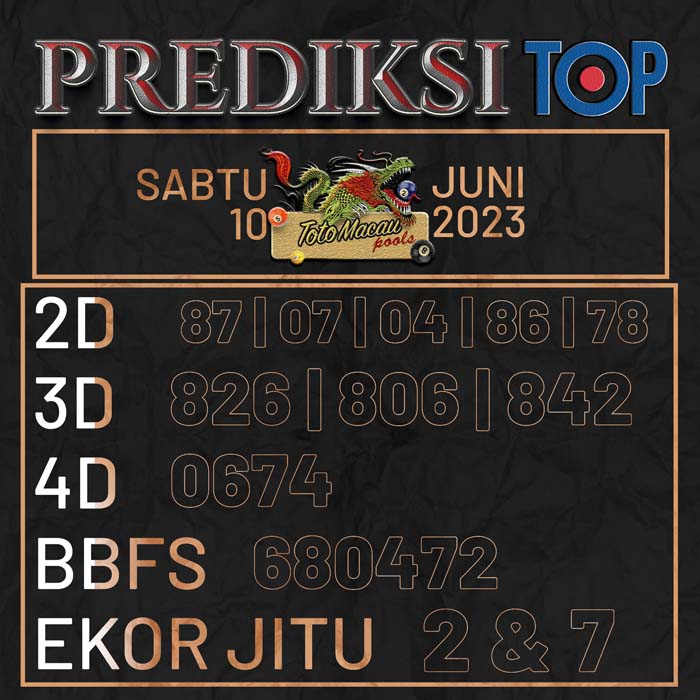 PREDIKSI TOP TOGEL MACAU