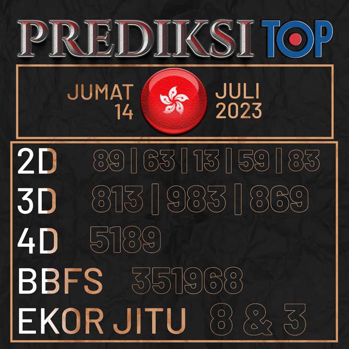 PREDIKSI TOP TOGEL HONGKONG