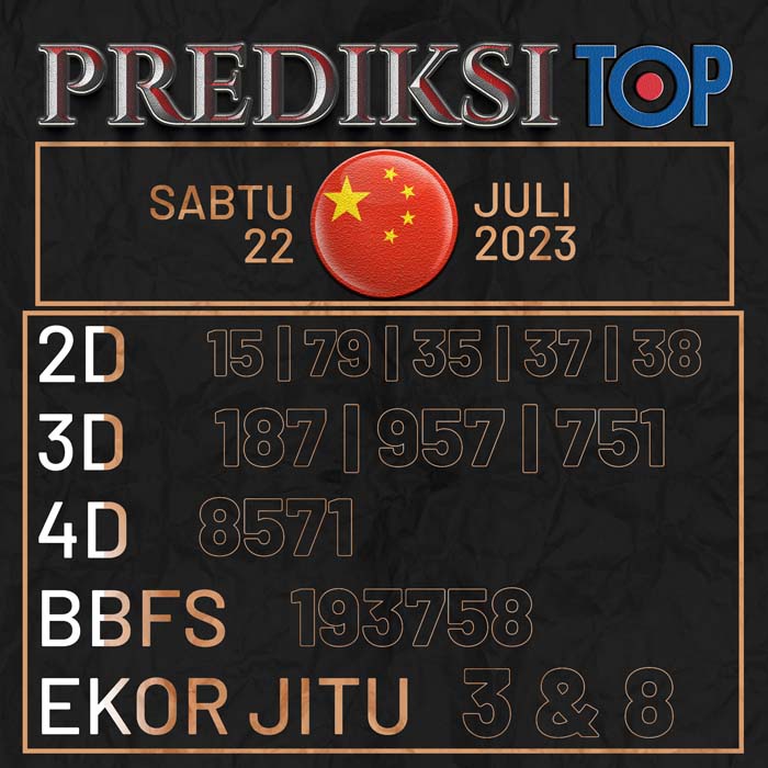 PREDIKSI TOP TOGEL CHINA