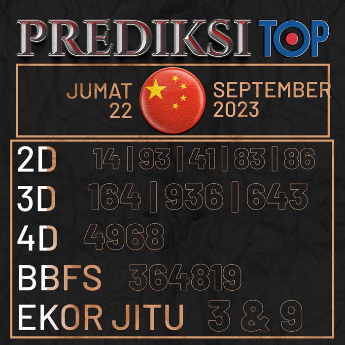 PREDIKSI TOP TOGEL CHINA