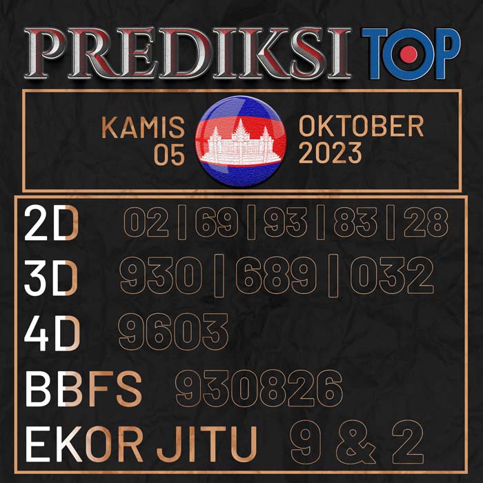 PREDIKSI TOP TOGEL CAMBODIA