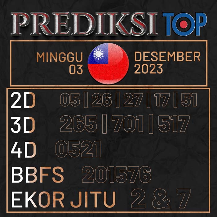 PREDIKSI TOP TOGEL TAIWAN