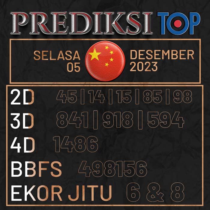 PREDIKSI TOP TOGEL CHINA