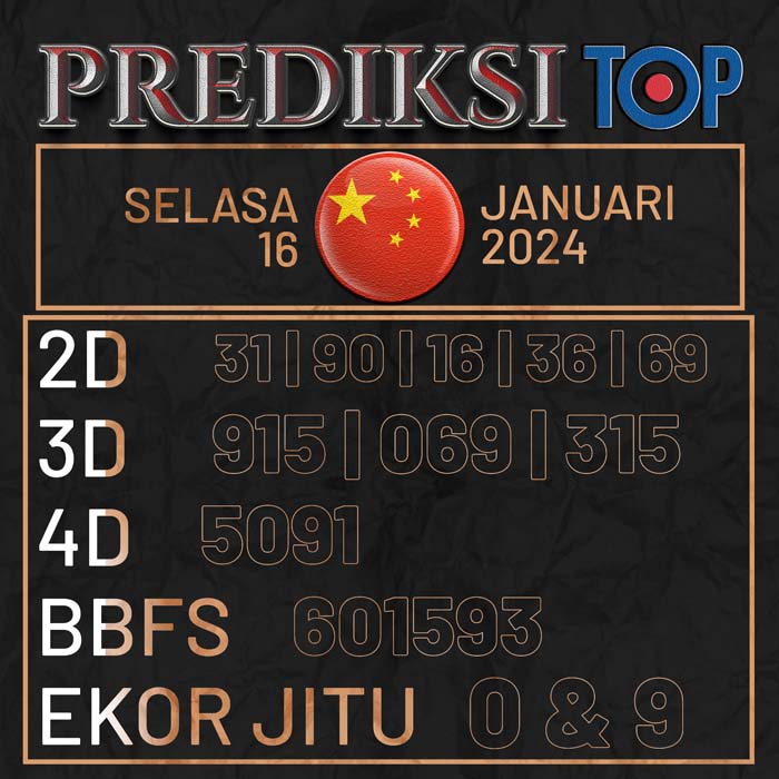 PREDIKSI TOP TOGEL CHINA