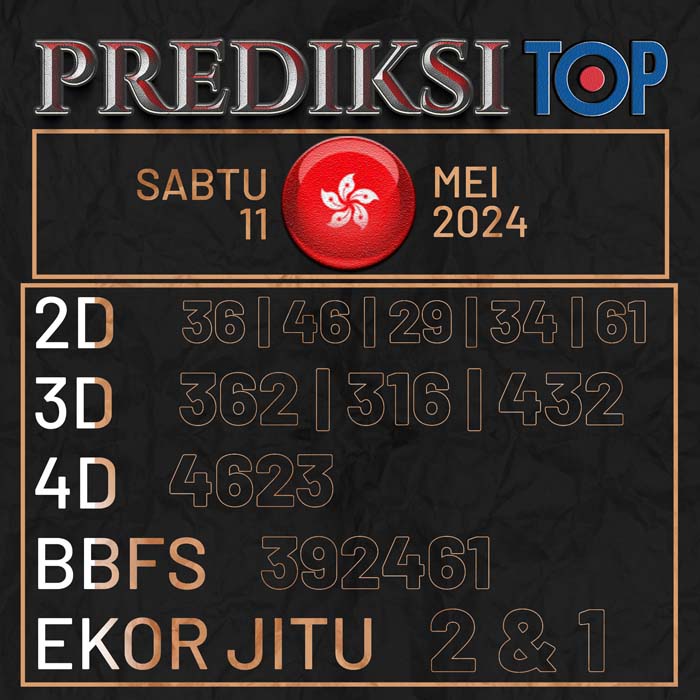 PREDIKSI TOP TOGEL HONGKONG