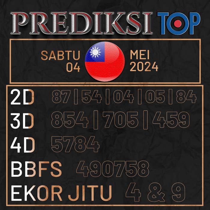 PREDIKSI TOP TOGEL TAIWAN