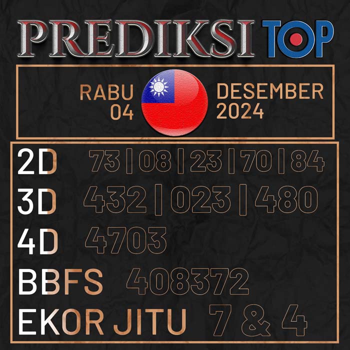 PREDIKSI TOP TOGEL TAIWAN