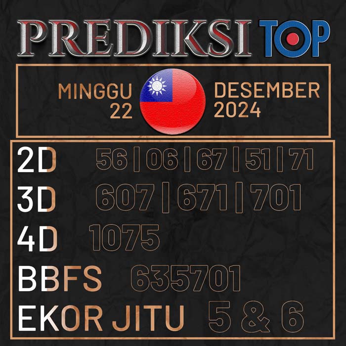 PREDIKSI TOP TOGEL TAIWAN