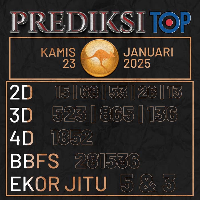 PREDIKSI TOP TOGEL SYDNEY