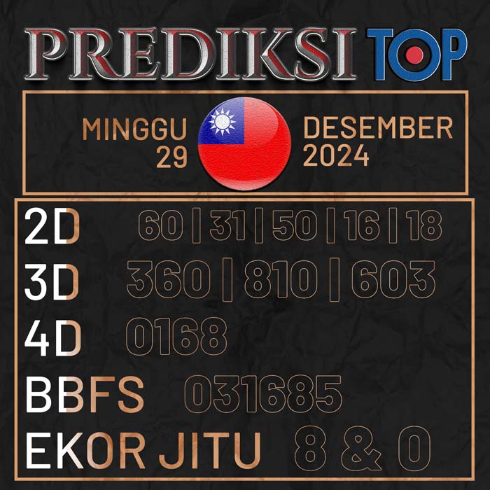 PREDIKSI TOP TOGEL TAIWAN